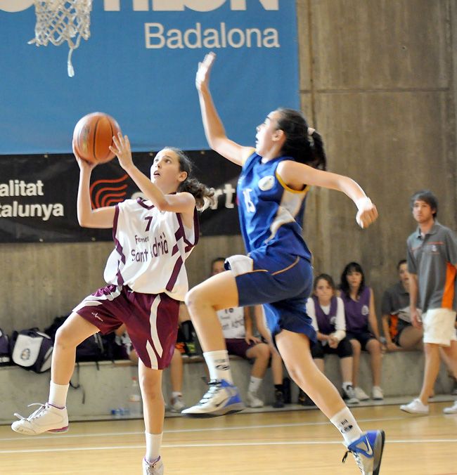  Laura Soria assoleix la Jornades de Minibàsquet  amb la JE Terrassa