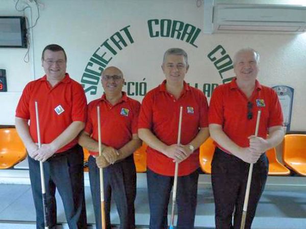 L’equip de segona del Club Billar 2.000 de Cerdanyola guanya el Campionat de lliga a tres bandes