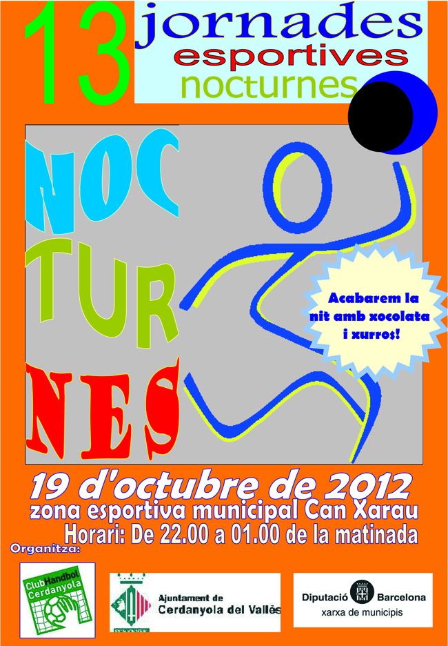 Ajornades les XIII Jornades Esportives Nocturnes 