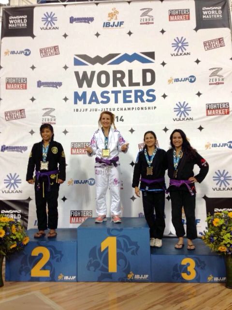 Arantza Pérez, campiona del món de Jiu Jitsu