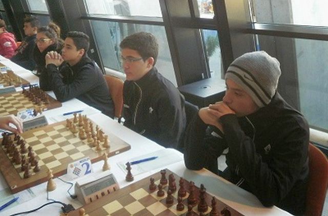 L’equip sots 16 del Club Penya d’Escacs, 4art classificat al Campionat d’Espanya