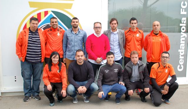  El Cerdanyola FC  presenta l’equip tècnic de la propera temporada  