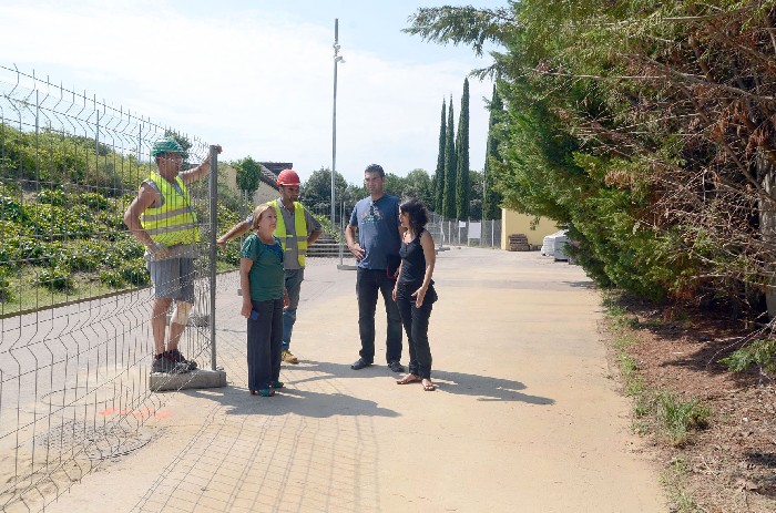 Les obres del camp de futbol de Les Fontetes, avancen a bon ritme