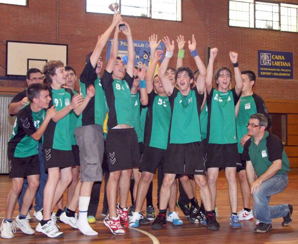 El cadet de l’Handbol Cerdanyola sotscampió de Catalunya de 2a Catalana 