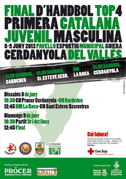 L’equip juvenil del  Prócer Cerdanyola  disputarà el Top 4 de Primera Catalana