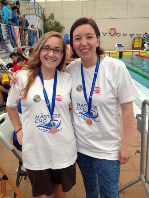 Tres medalles per al CN Cerdanyola en el Campionat de Catalunya Open Màster