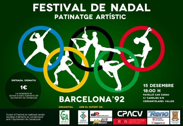 Nova edició del Festival de Nadal del Club Patinatge Artístic Cerdanyola 