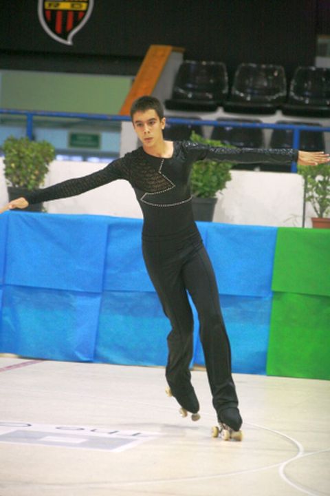 Álex Ríos es classifica per al Campionat d’Espanya de patinatge artístic per a juvenils