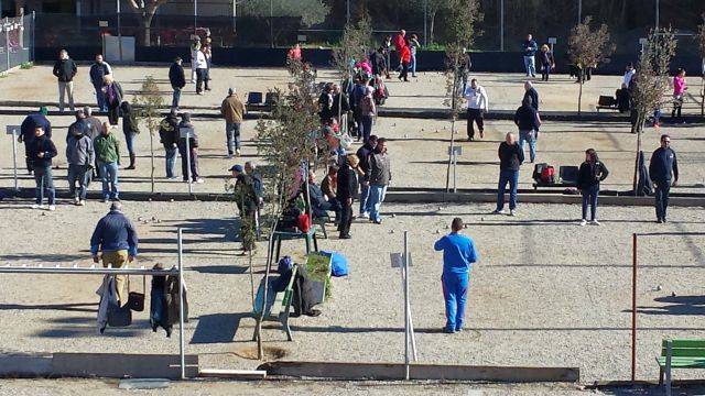 Cerdanyola acull la final del Campionat de Catalunya de petanca