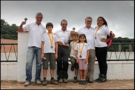  Els arquers de Cerdanyola cacen cinc medalles en el Campionat de Catalunya de bosc en 2 dimensions 