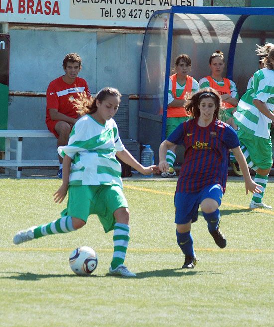 El Barça B, rival incòmode per les del Cerdanyola FC femení