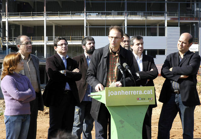Joan Herrera posa Cerdanyola com exemple de les ecociutats per a les que demana fons estatals