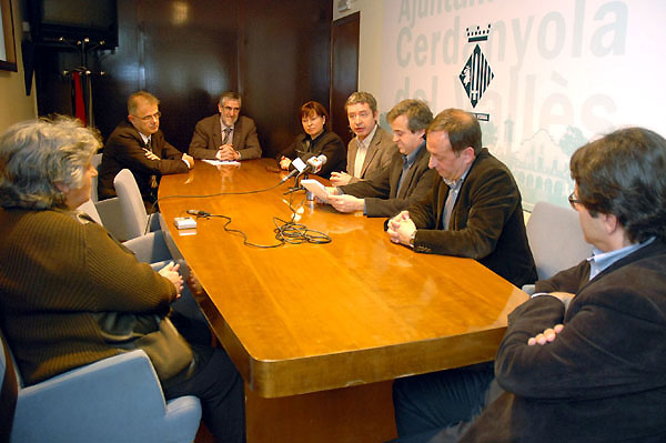 Visita institucional del president del Consell Comarcal