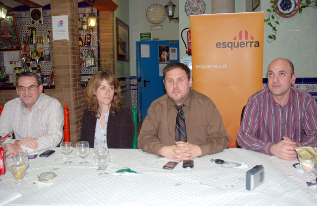 Oriol Junqueras: ´ERC és la garantia dels drets socials de la ciutadania davant les polítiques conservadores´