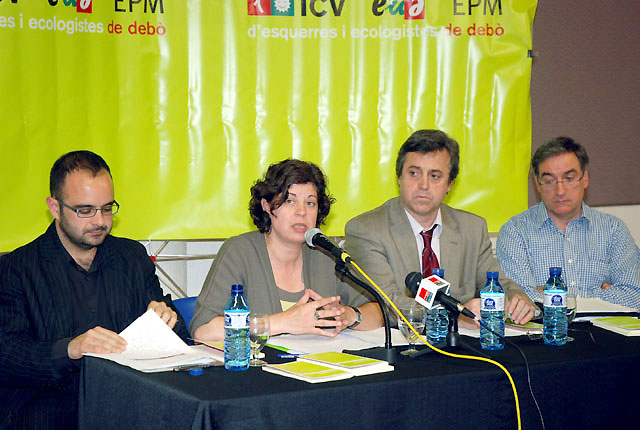La coalició ICV-EUA-EPM presenta la revista ’Mirades’ dedicada a l’ocupació
