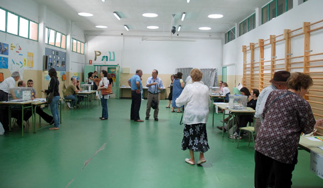 La participació a les 18 hores a Cerdanyola es situa en el 27,38 percent