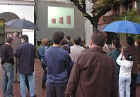 Alta participació i grans sorpreses a les eleccions municipals 2003