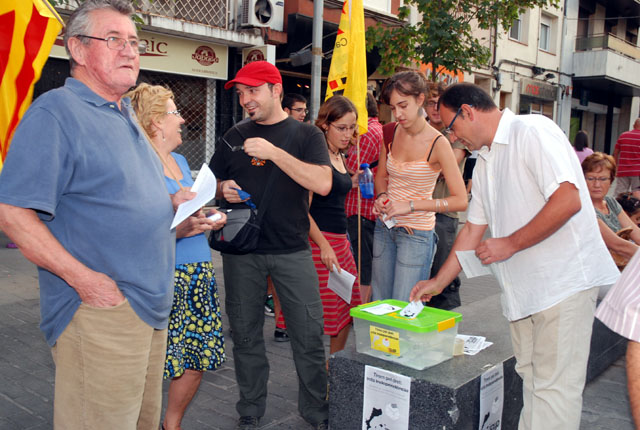 La CUP de Cerdanyola reclama la celebració d'una consulta sobre l'autodeterminació