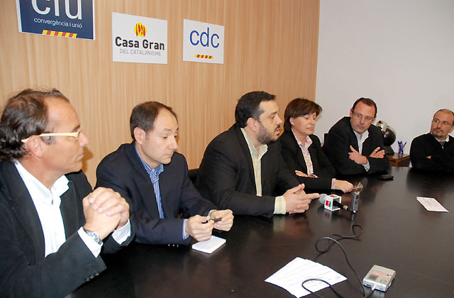 CiU afirma que el pacte amb el PSC s'ha fet perquè hi ha més punts de coincidència
