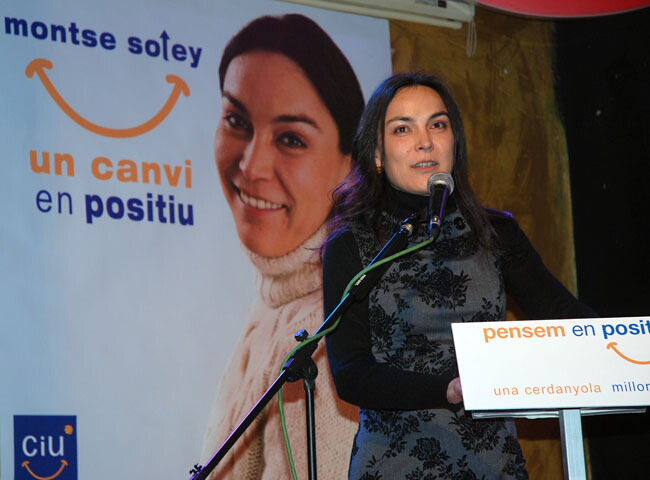 CiU presenta Montse Soley com a número 2 de les llistes a les municipals
