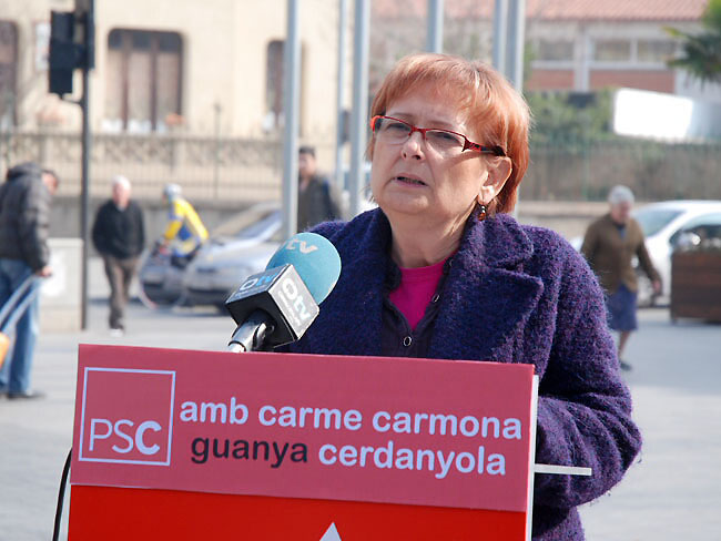 Carme Carmona: "vull governar en coalició amb els ciutadans"