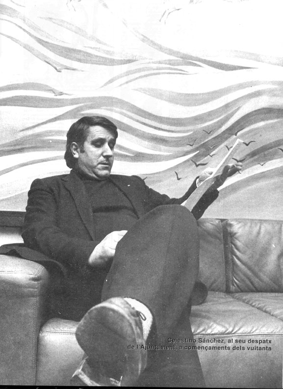 Celestino Sánchez, de Cal Pi del Pagès a l'Ajuntament