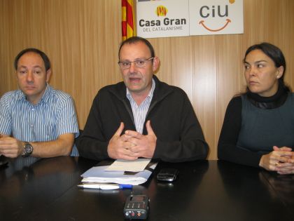 CiU no donarà suport a l'aprovació inicial de les ordenances fiscals