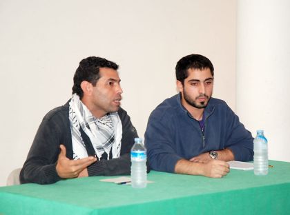 Acte de solidaritat amb la població palestina de Gaza