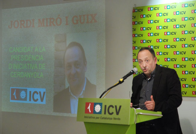 Jordi Miró vol aprofundir el procés d'obertura d'ICV
