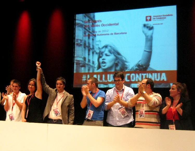 Alexandra Moreno, reelegida responsable de la JSC comarcal