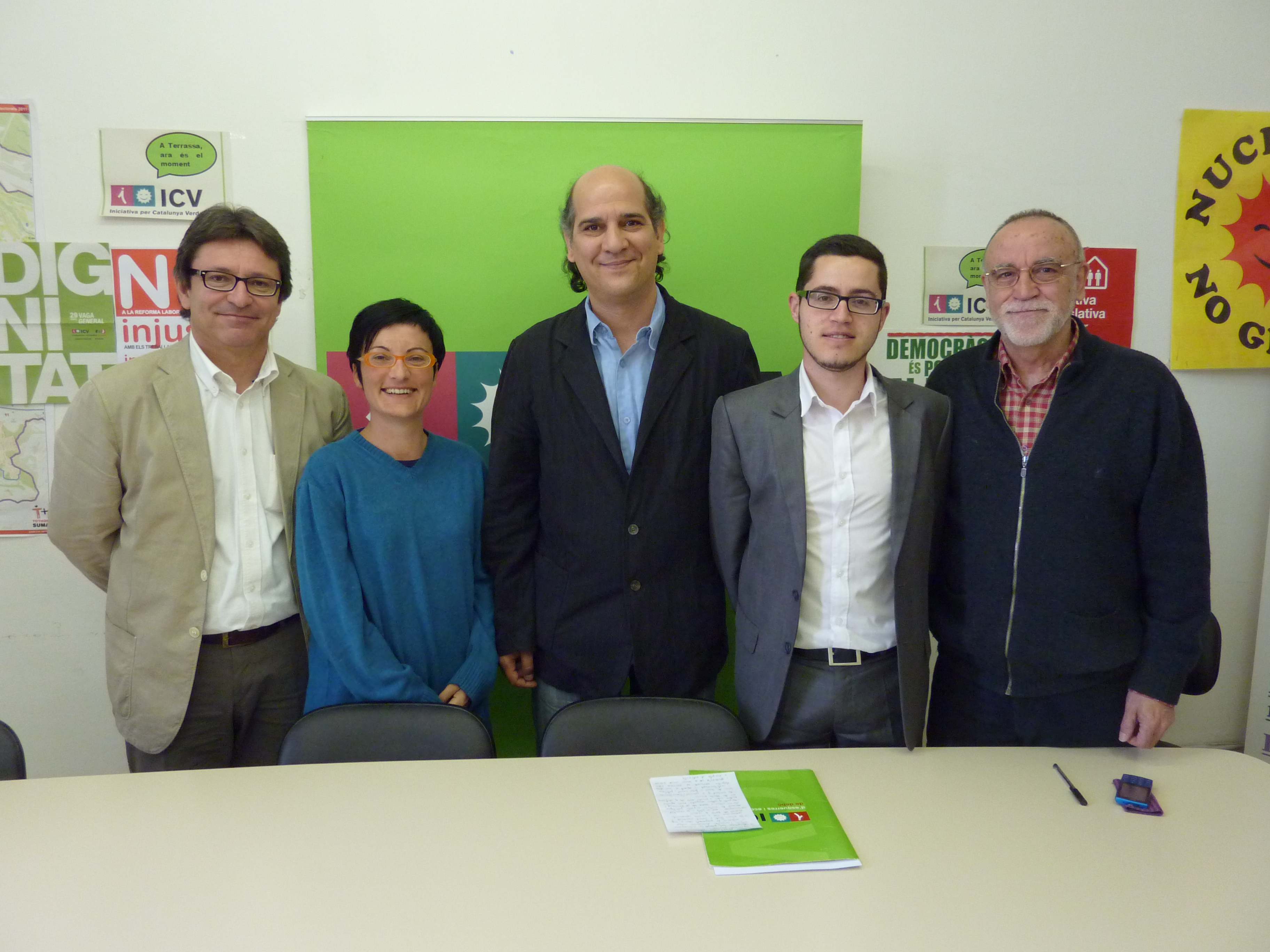 López Pi, responsable d'organització d'ICV a la comarca