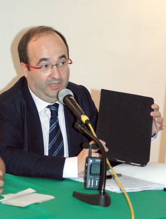 Miquel Iceta defensa el federalisme com a la millor solució de l'encaix de Catalunya