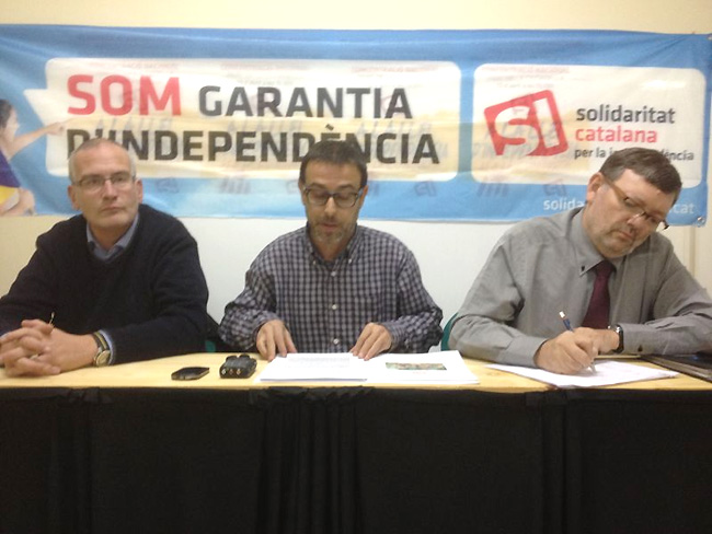 Solidaritat vol que el català sigui l'única llengüa oficial del Principat