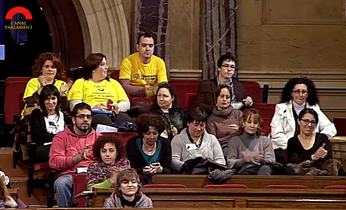 PSC i ICV-EUiA lamenten que CiU i ERC no defensin l'escola pública al Parlament