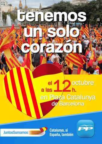 El PP crida a la mobilització en la manifestació del 12 d'octubre a Barcelona