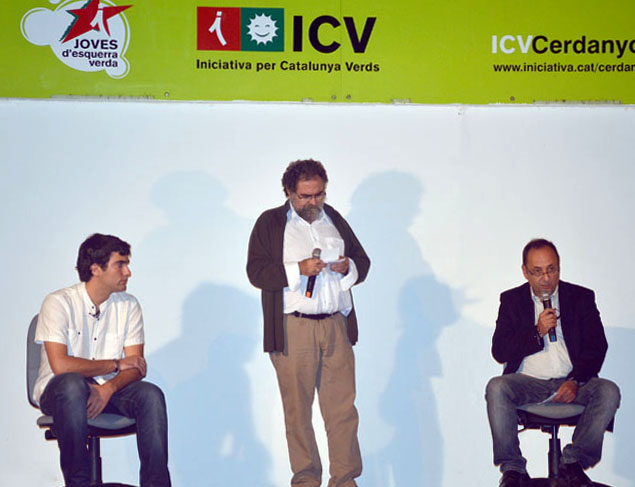 Jordi Miró i Marc Guillamon obren la campanya de les primàries d'ICV