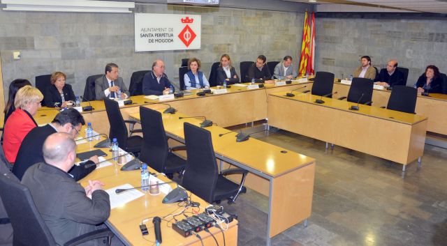 Suport institucional als treballadors de l'empresa Panrico de Santa Perpètua