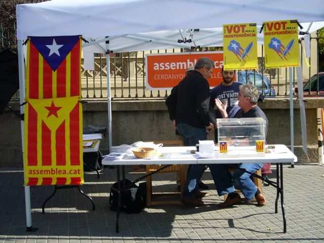 'Signa un vot per a la independència' aquest cap de setmana a Cerdanyola 