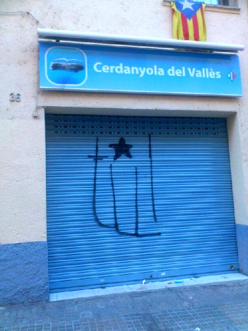 El PP denuncia atacs habituals a la seu local