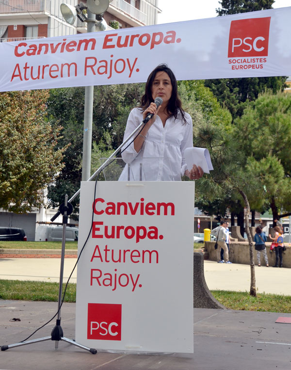 Eleccions europees. Esther Niubó (PSC): "volem recuperar la socialdemocràcia a Europa"