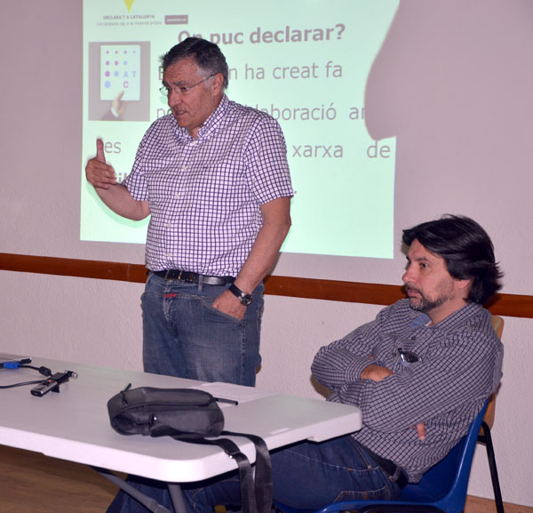 Es presenta a Cerdanyola el projecte 'Declara't a Catalunya'
