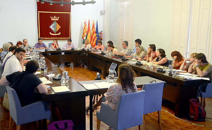Les instal·lacions i activitats de les empreses de Puigfel a Collserola centren el debat polític del Ple