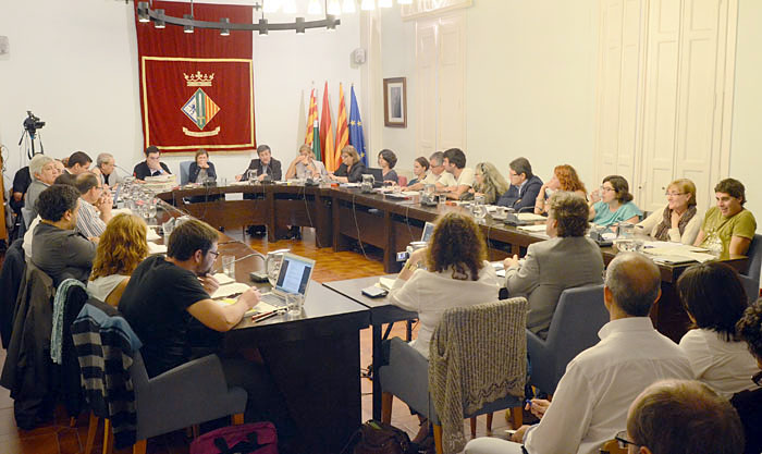 El Ple aprova un pressupost per al 2015 de 56'6 milions