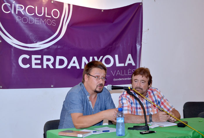 Xavier Domènech defensa el paper central dels municipis en la transformació social