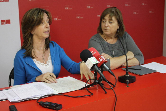 El PSC critica la falta de l'hospital i l'escola Xarau als pressupostos de la Generalitat