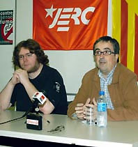 Joan Puig afirma que ERC votarà No a l'Estatut al Congrès i al Senat