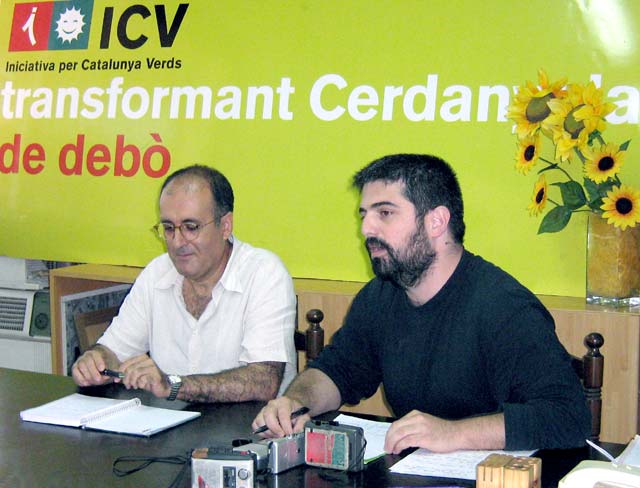 L’agrupació local d’ICV demana al PSC que col·labori en superar la crisi econòmica