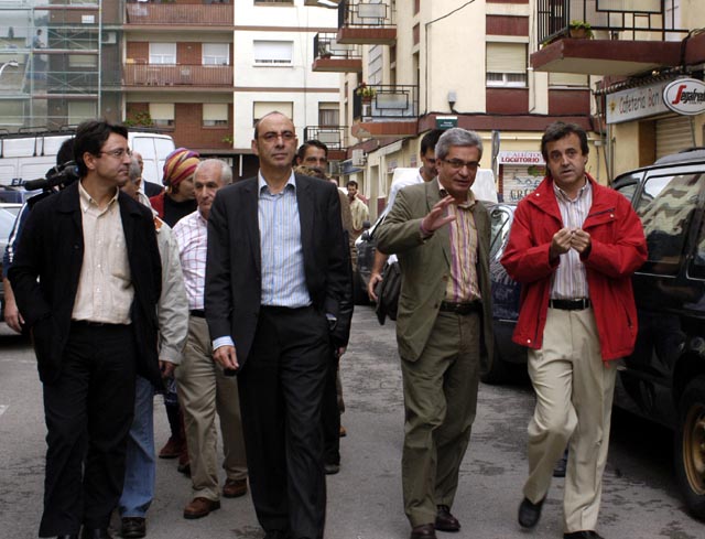 Joan Saura promet més inversió per a la rehabilitació de barris