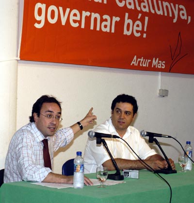 Josep Rull afirma que el tripartit 'ha abocat Catalunya a uns nivells de desprestigi mai vistos'
