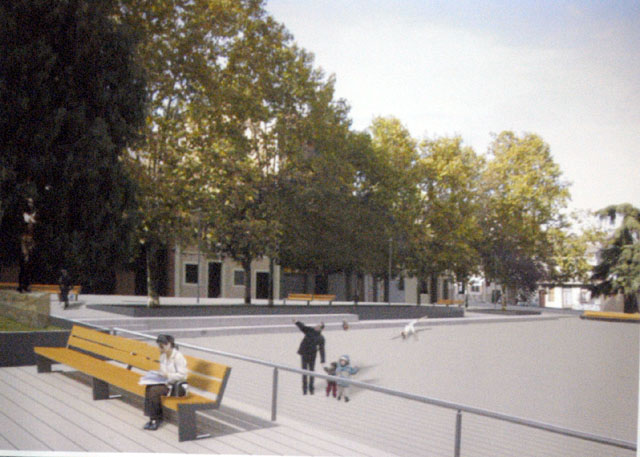 La plaça de Sant Ramon guanyarà espai amb la remodelació prevista